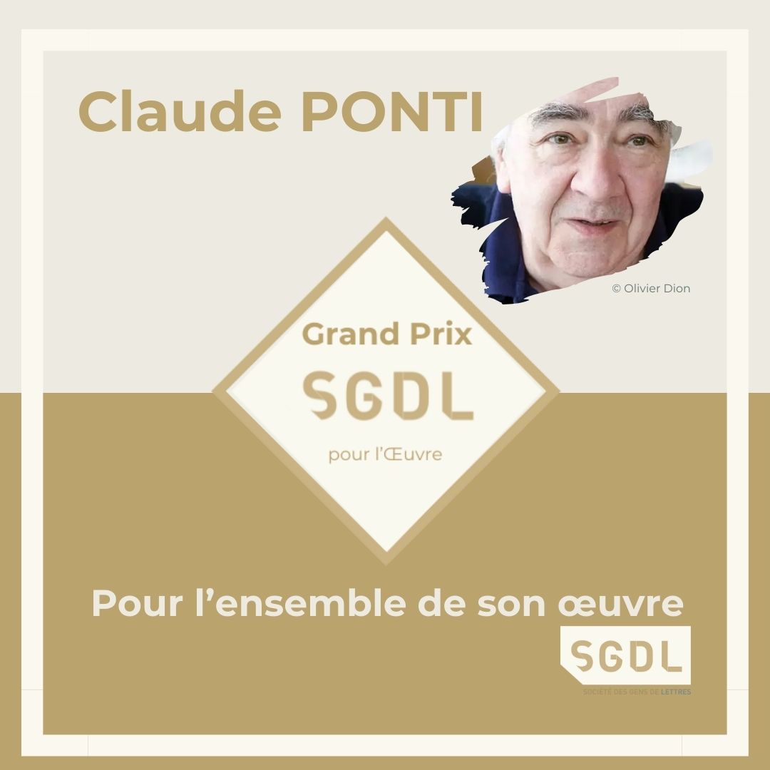 Claude PONTI Grand Prix de lOeuvre