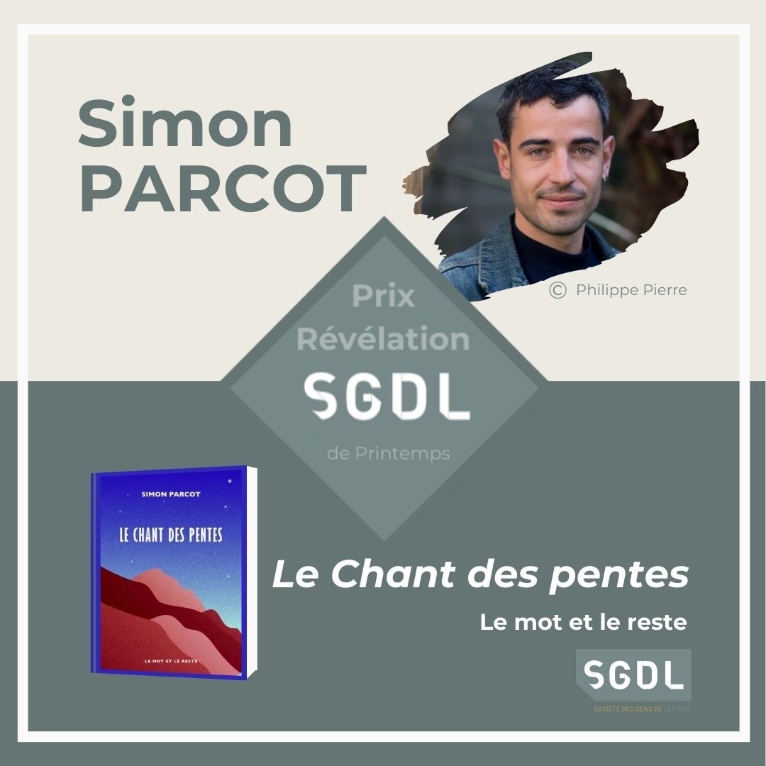 Simon PARCOT lauréat 2 roman 2025