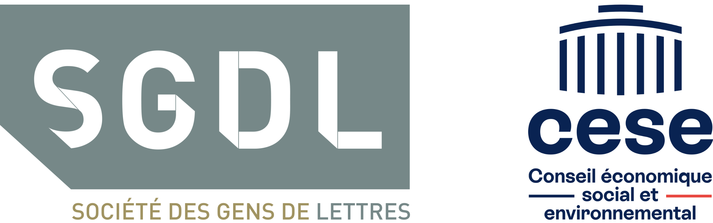 bandeau logos SGDL et CESE